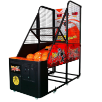 Arcade coin operated street Indoor Sports Basketball Game Machine for Adult  for sale