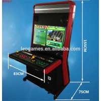 2017 Wholesale 32" LCD 2 players arcade fighting game tekken 6 video/game machine for hot sell/pandora's box 4 arcade cabinet